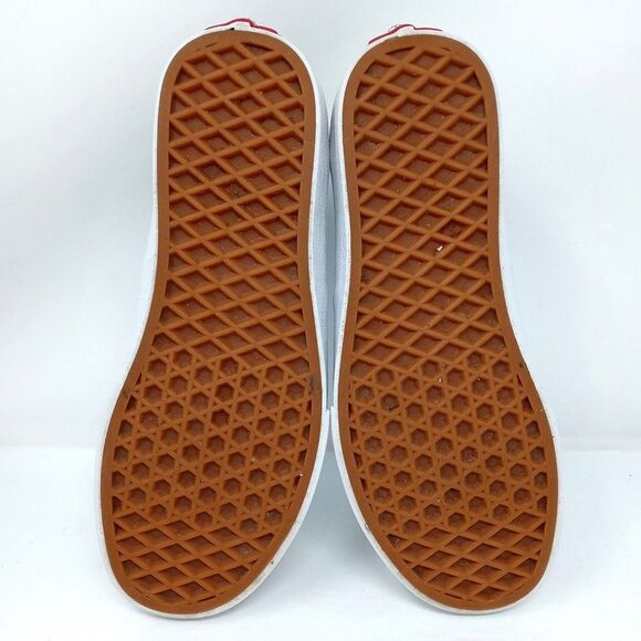 VANS Authentic Checkerboard Women's Size 6 White Black Golden Coast Skate - Picture 9 of 11